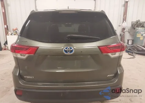 2019 Toyota Highlander Hybrid Xle z USA, uszkodzony, nr VIN 5TDJGRFHXKS075340